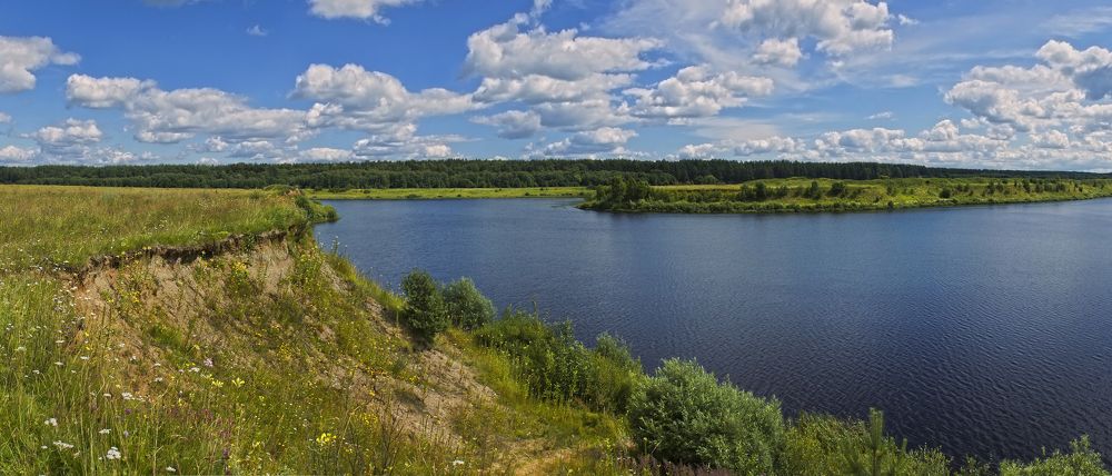 Залив на верхней Волге