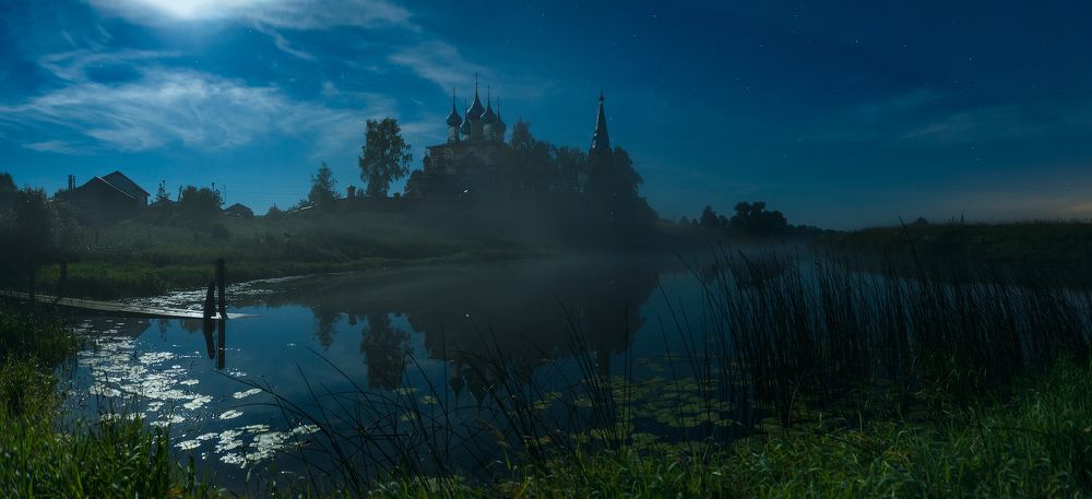 Лунной летней ночью в Дунилово