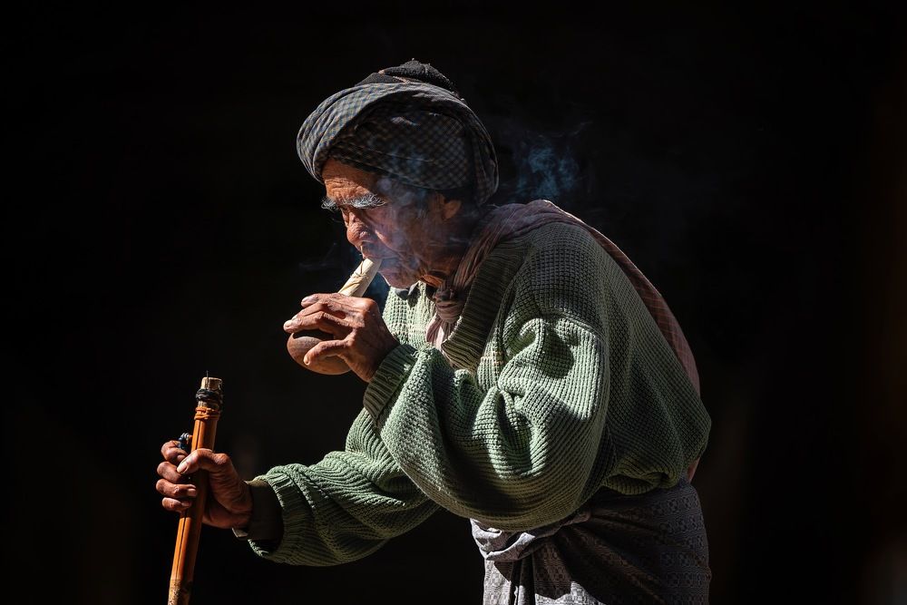 Old man from Bagan