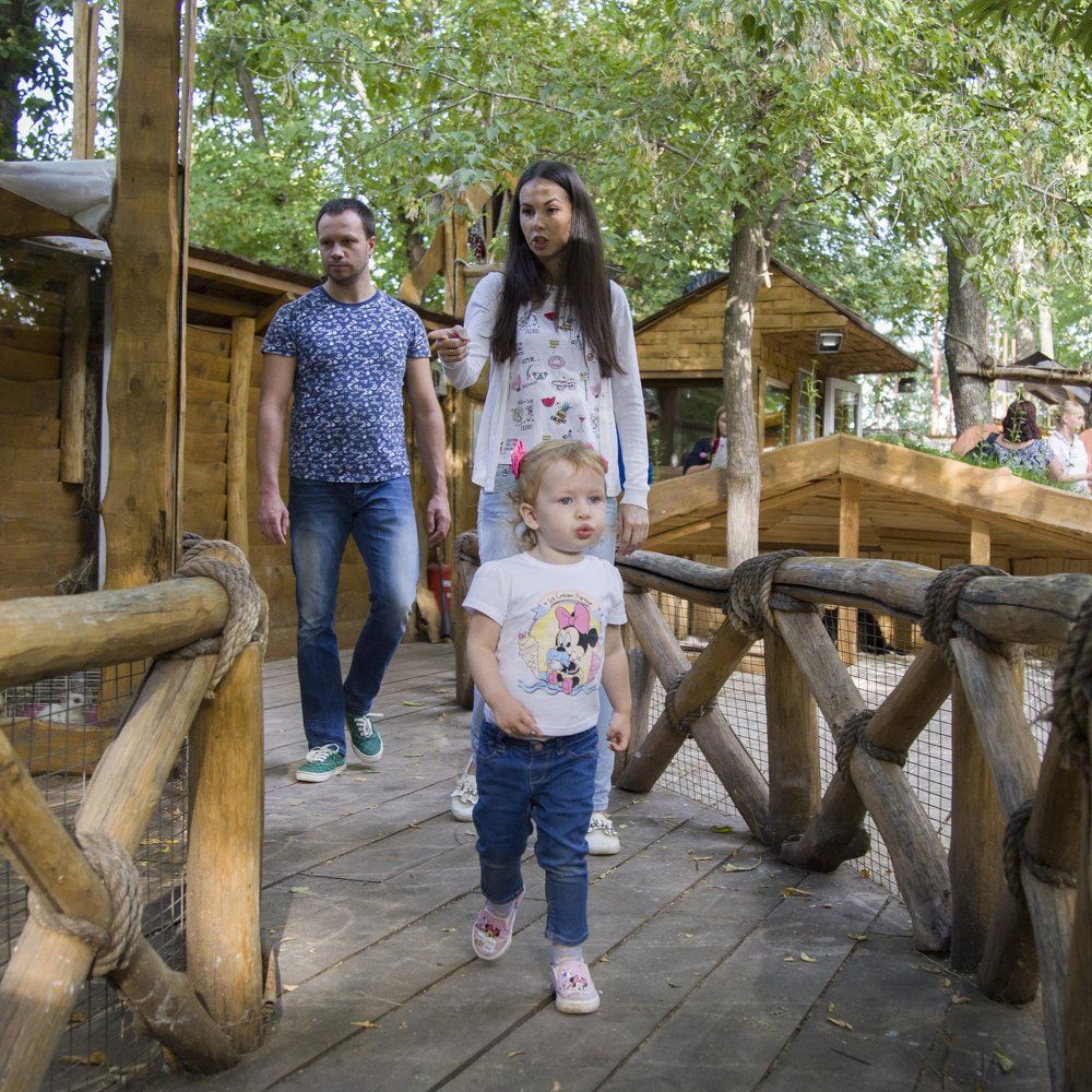 Поход в зоопарк.