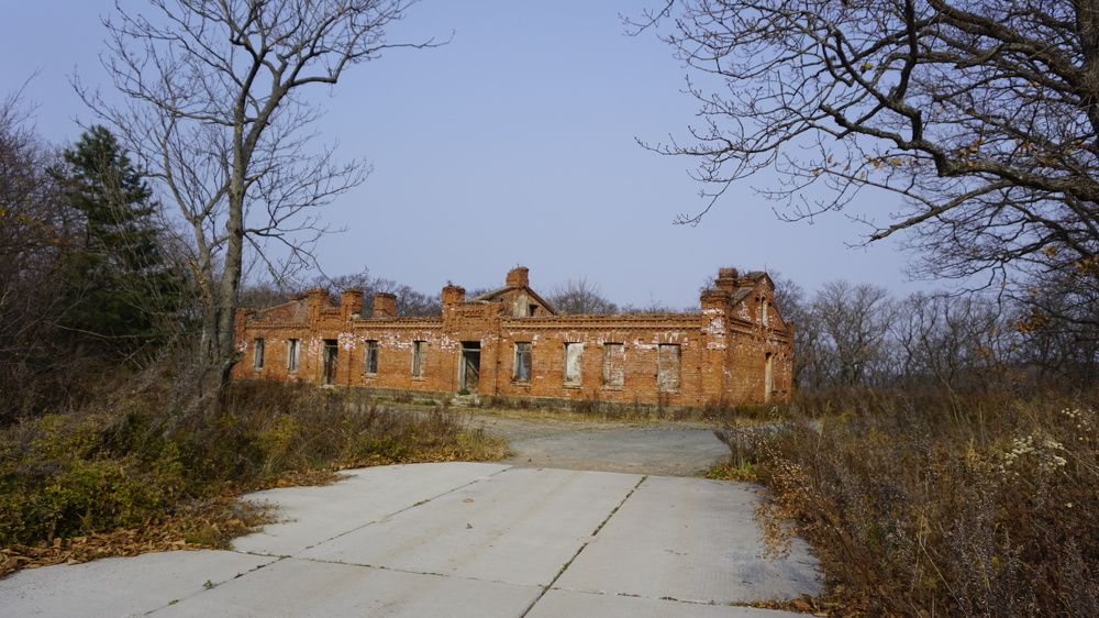 Осень  на  острове  Русский.