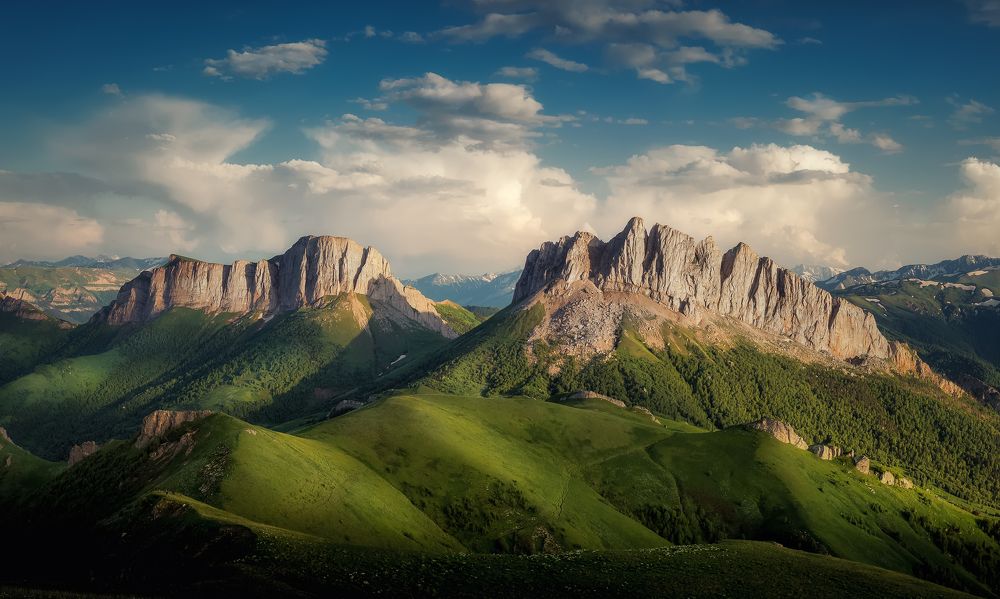 Большой Тхач. республика Адыгея.