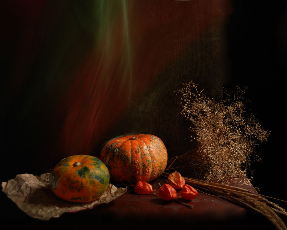 Натюрморт с тыквой