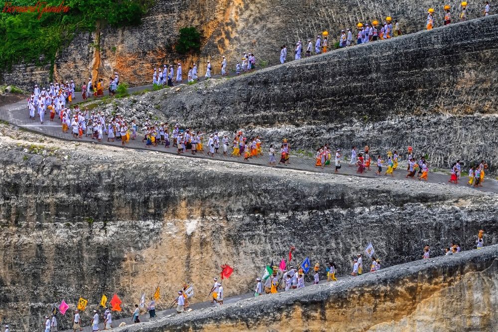 Melasti celebrations