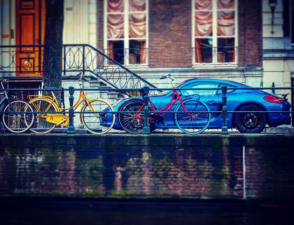 Blue in Amsterdam