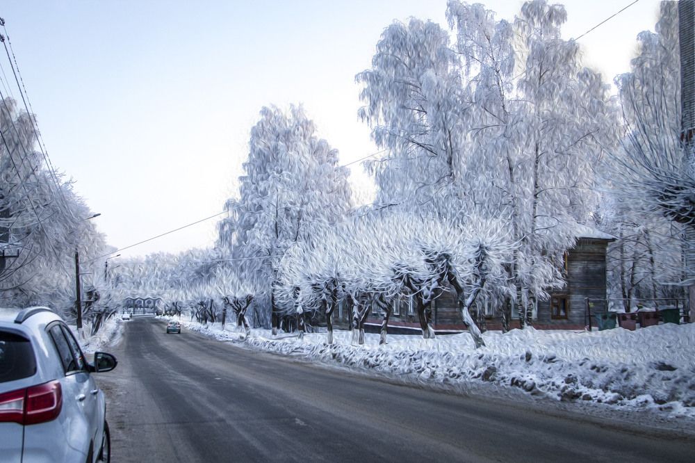 морозный день