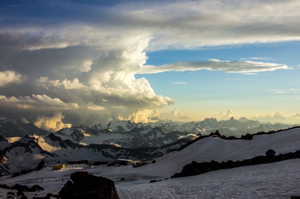Закат перед восхождением