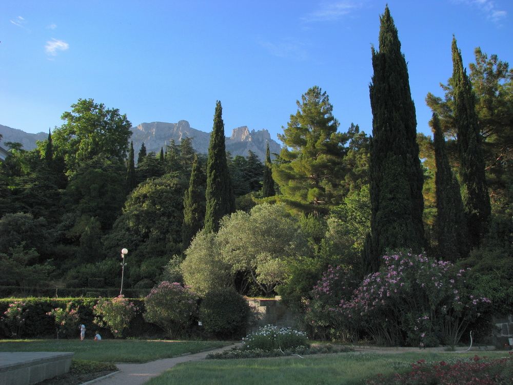 Парк и скалы