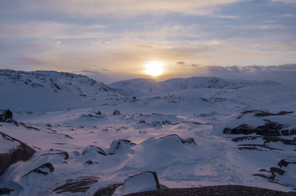 Северный закат