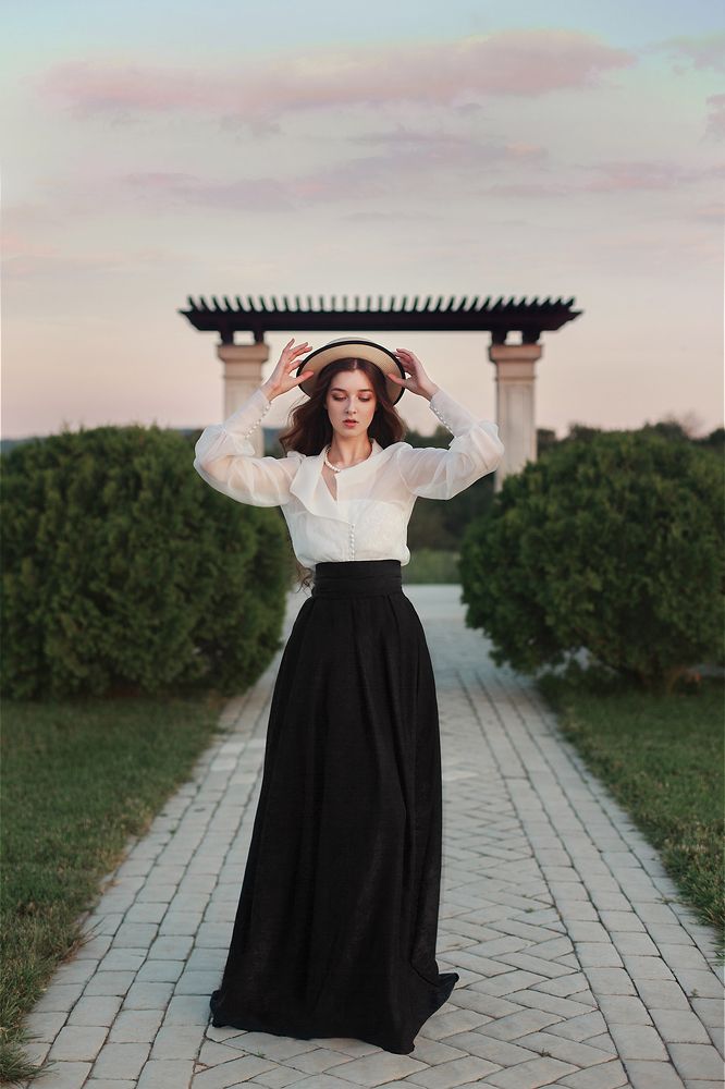 Вечер в саду