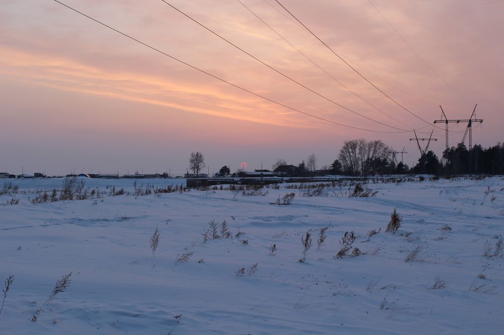 Зима индустриальная