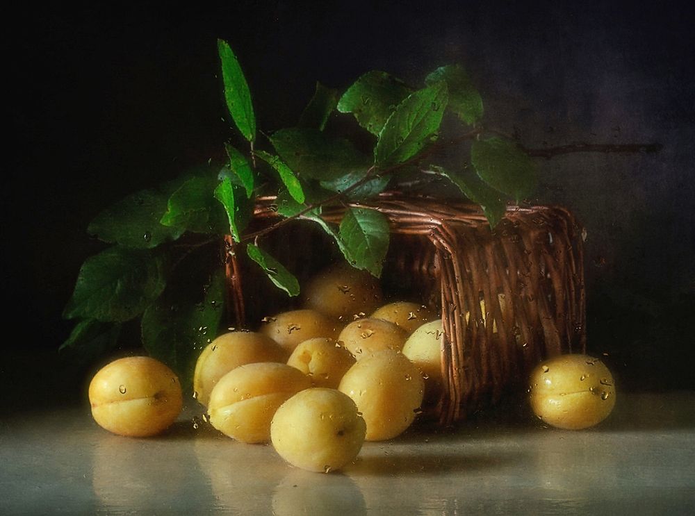 с абрикосами...