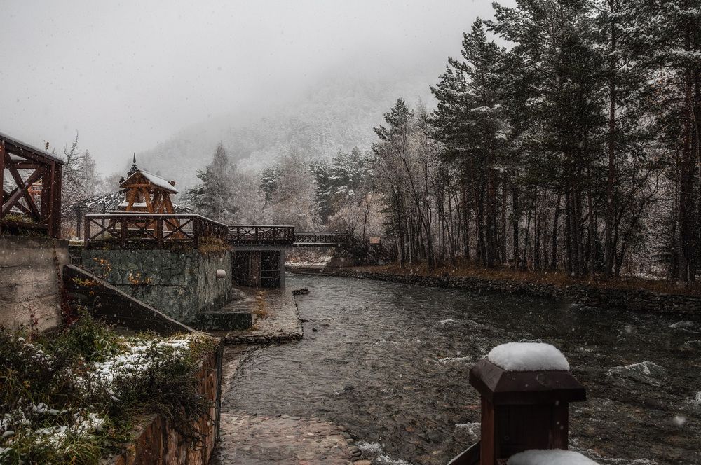 снег идет...