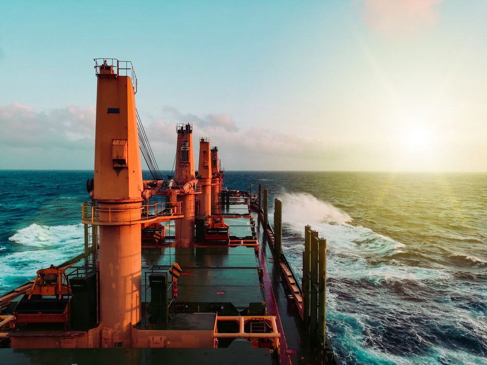 Ship On the waves