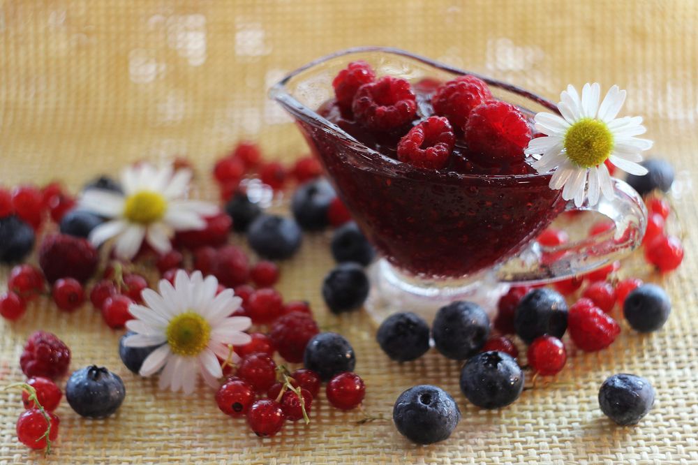 Ягодный десерт