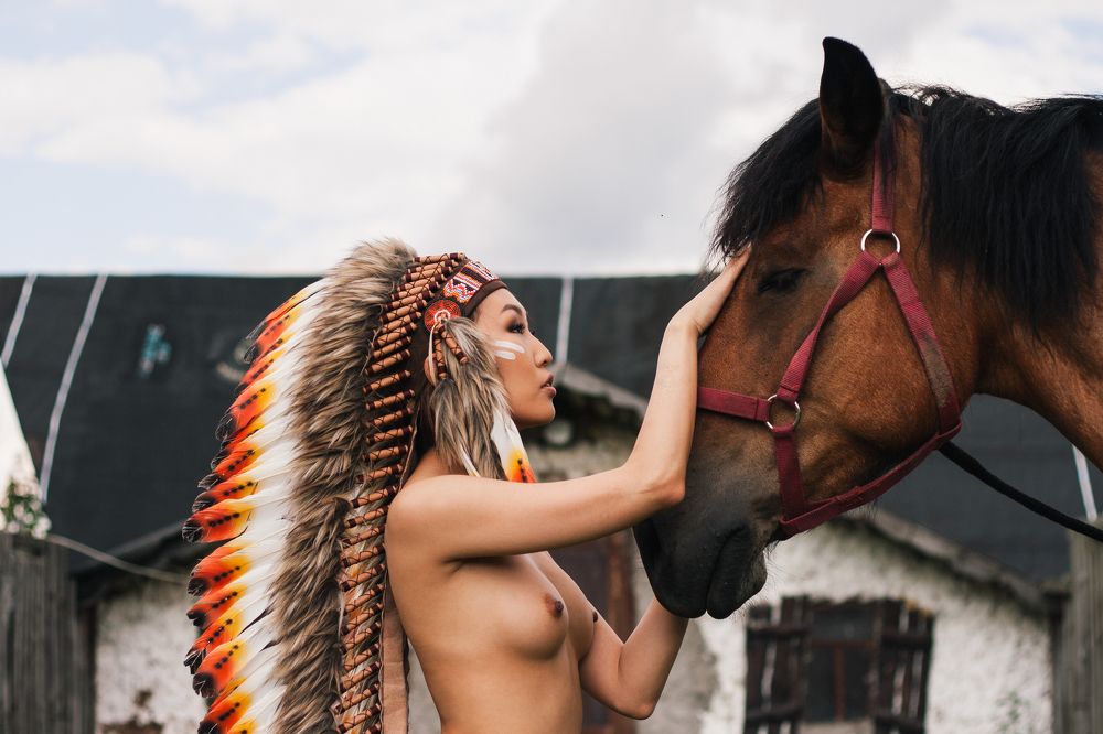 Девушка диких прерий