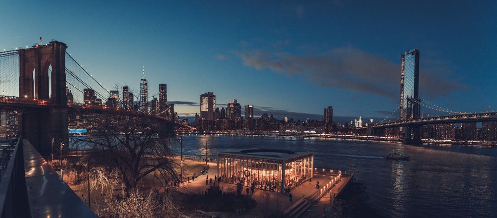 Вид на Манхеттен