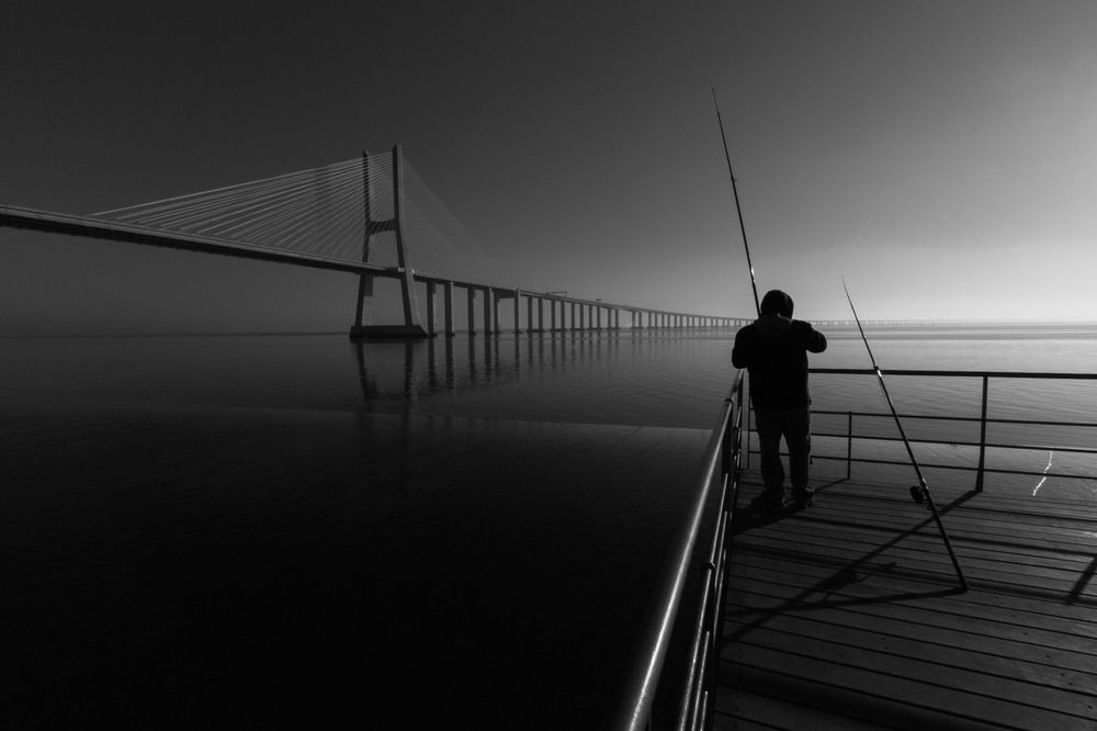 The solitary fisherman