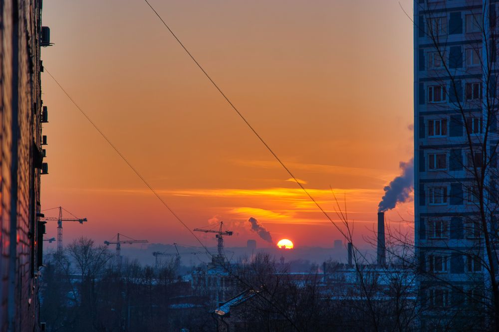 Вечерний город