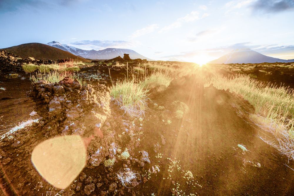 Склоны вулкана Толбачик. Камчатка