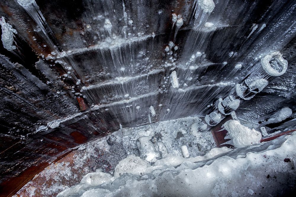 Металлическое обледенение.