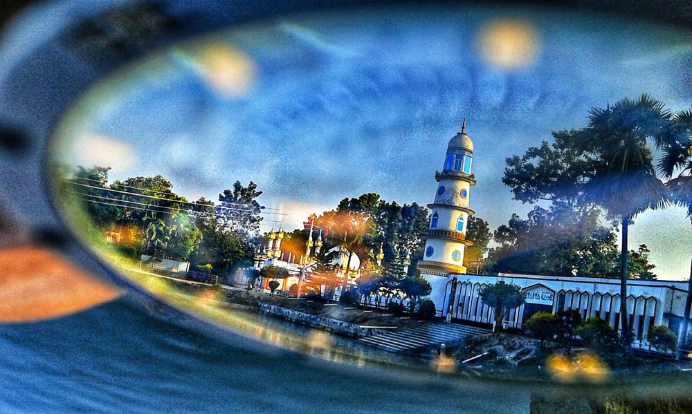 Reflection on fire