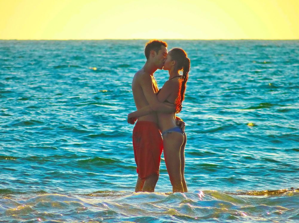 Нежный поцелуй