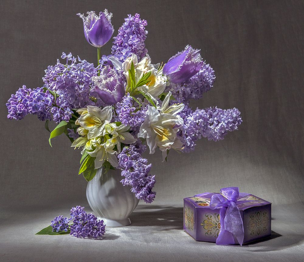 Сиреневый букет