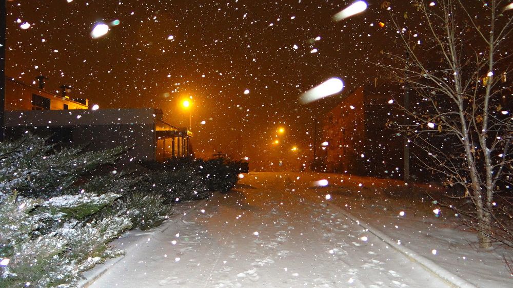 Зимним вечером