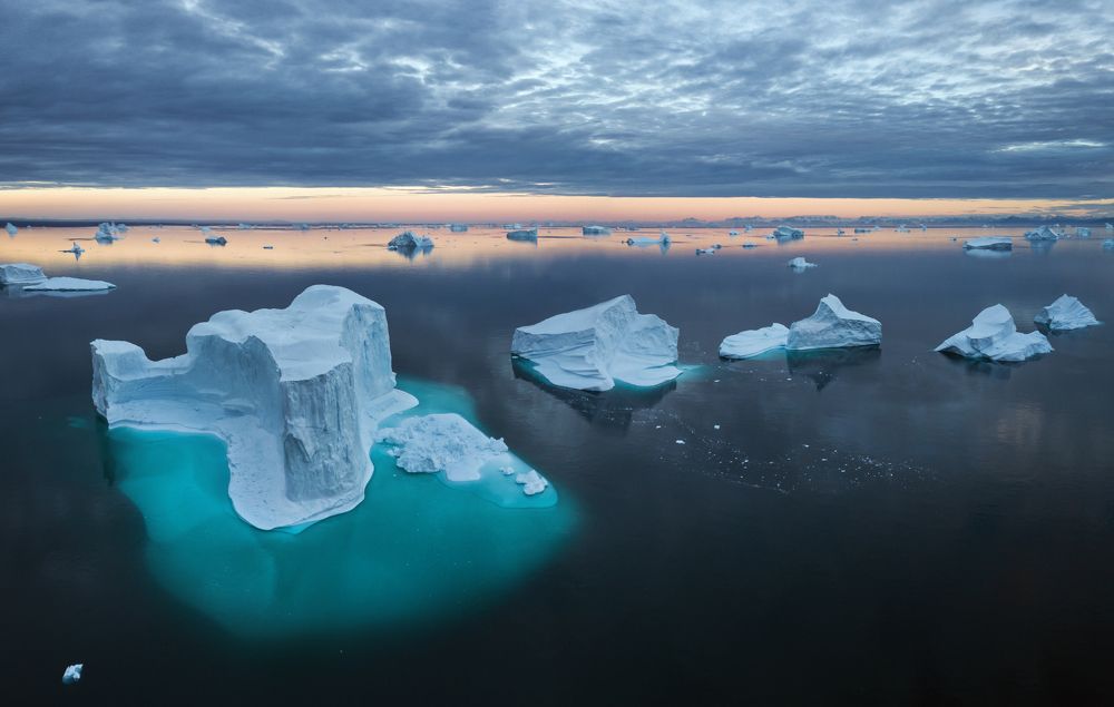 Айсберги Гренландии