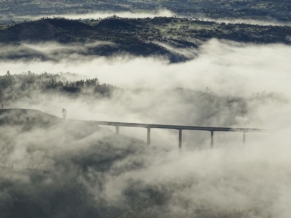 The bridge and the mist