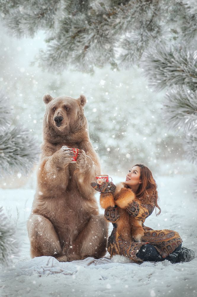 Мишкино чаепитие