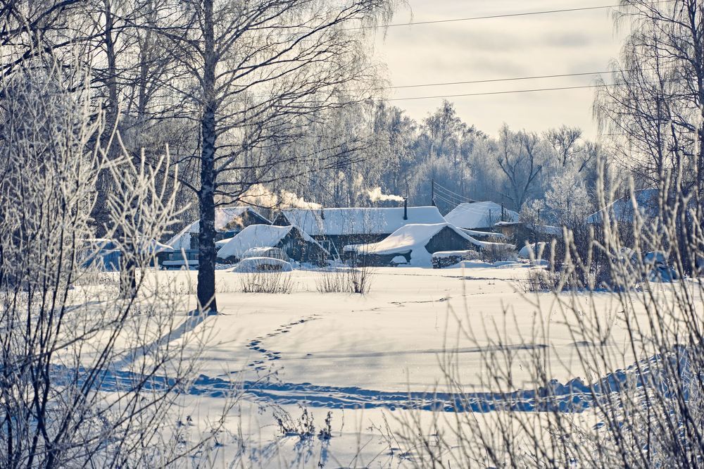 Топим печи...