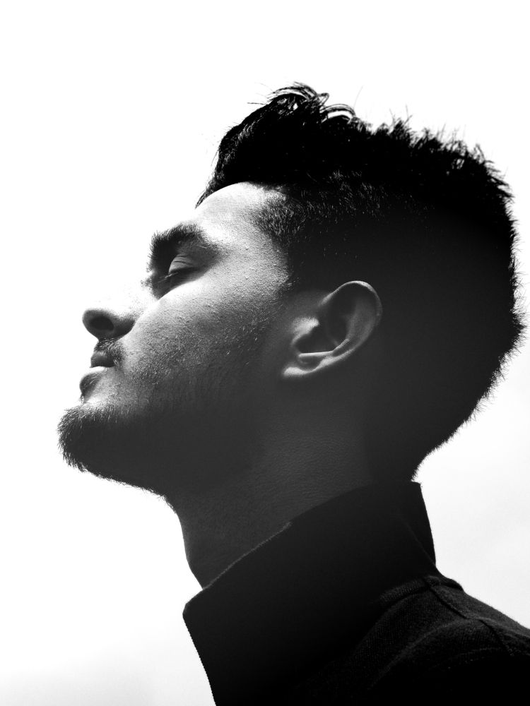 BLACK AND WHITE PORTRAIT