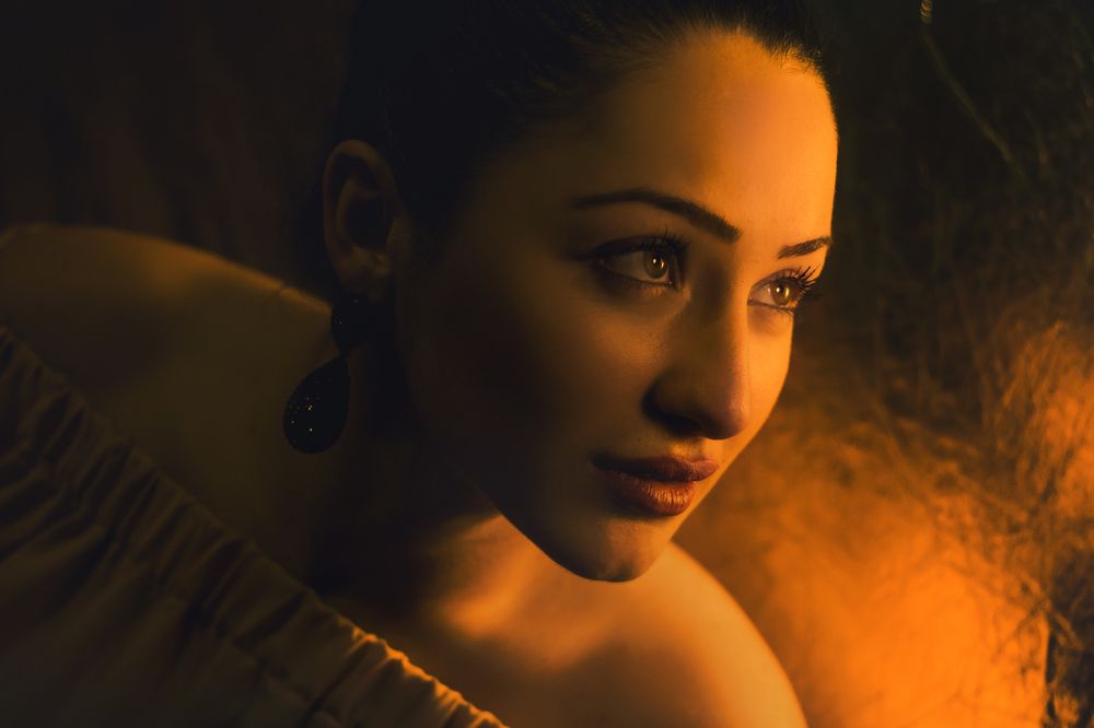 Портрет в ретро стиле