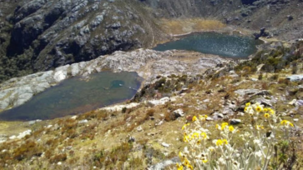 Laguna anteojos. Mérida Vzla.