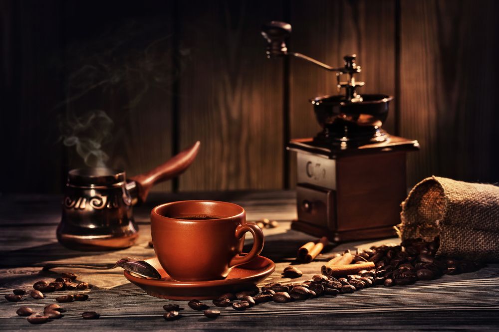 Кофейный утренний этюд