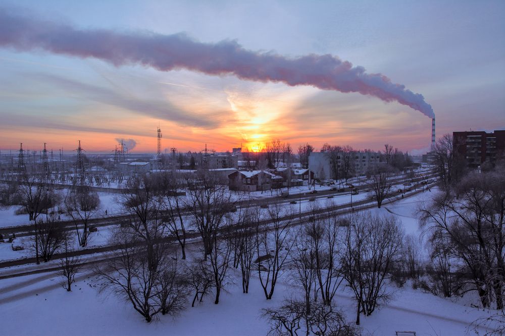 Морозное утро Провинции