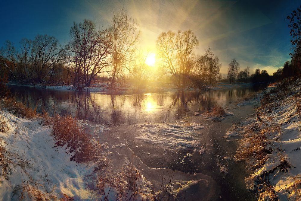 Первый день зимы на Истре