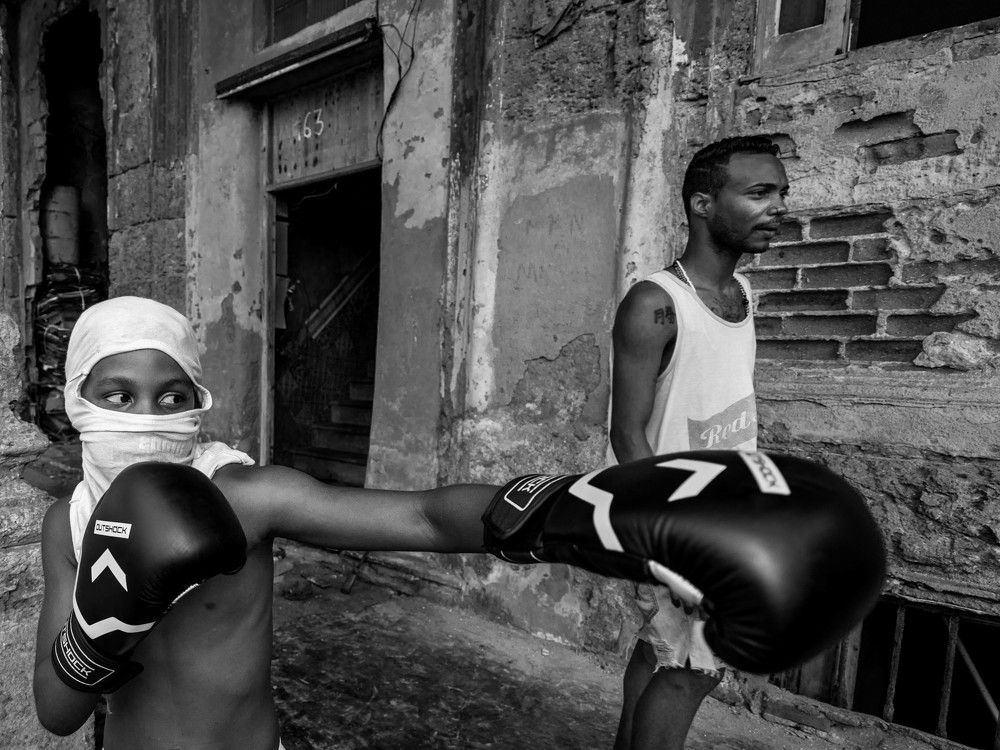 Boxing under the sun at Havana