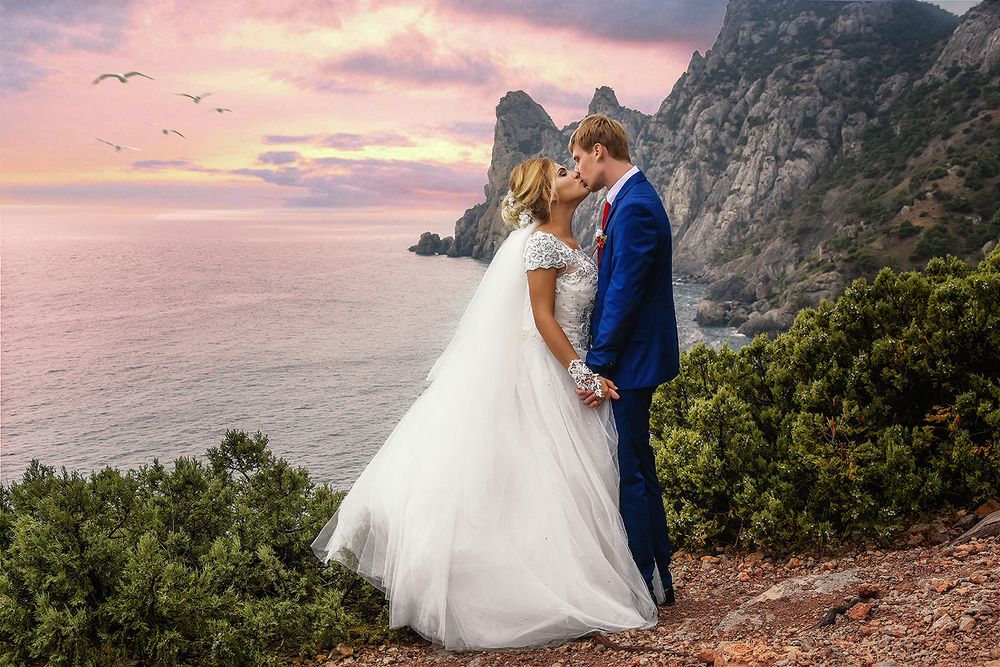 Свадьба у моря