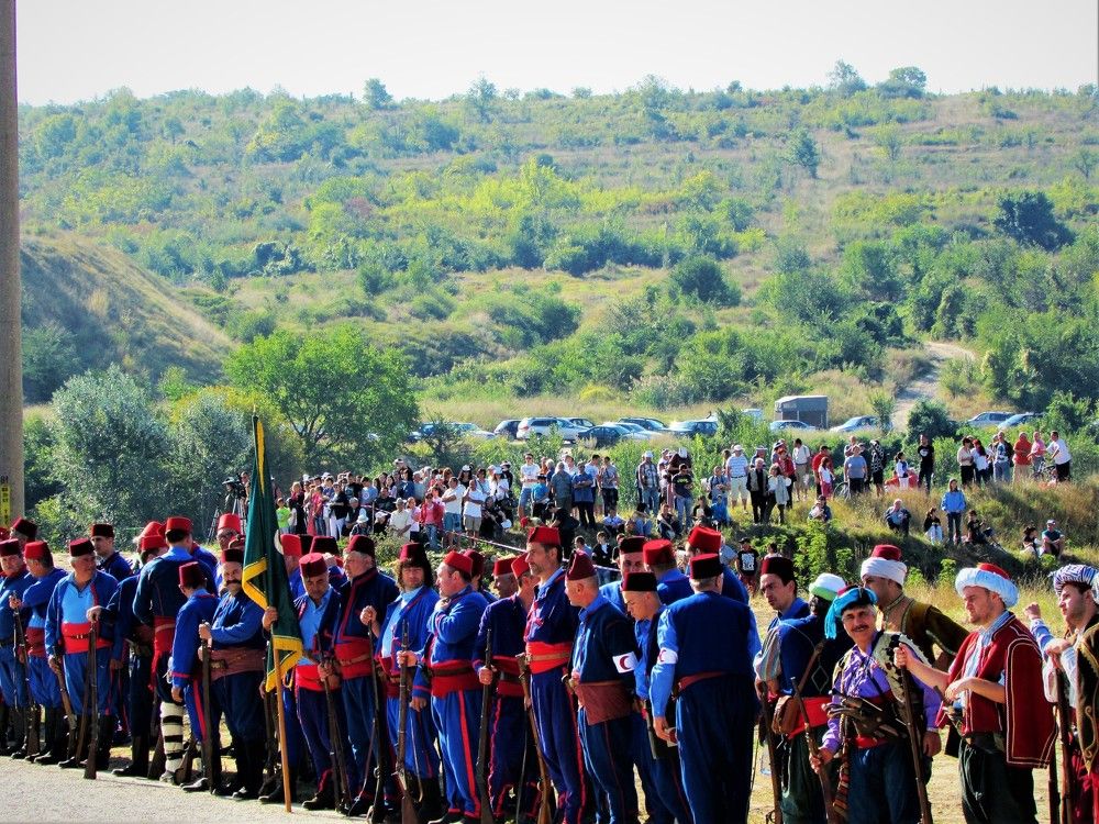 Reproduction of battles at the river Vit, Pleven