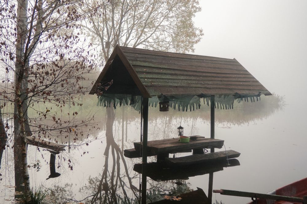 Стоянка рыбака