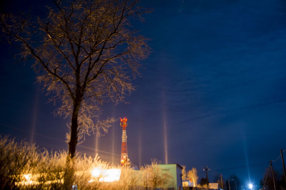 Световые столбы