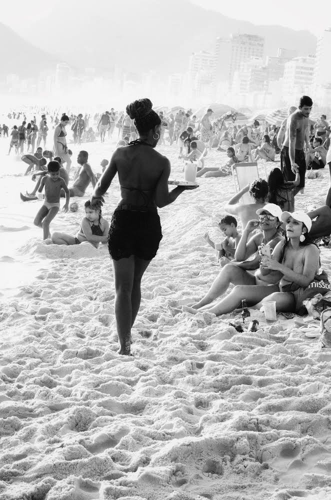 A touch of kindness in Ipanema Beach