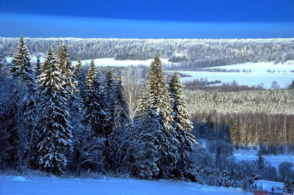 Снежные просторы