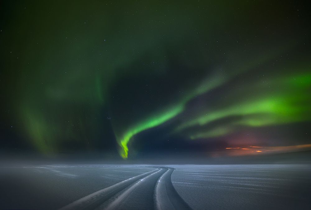 Северное сияние.