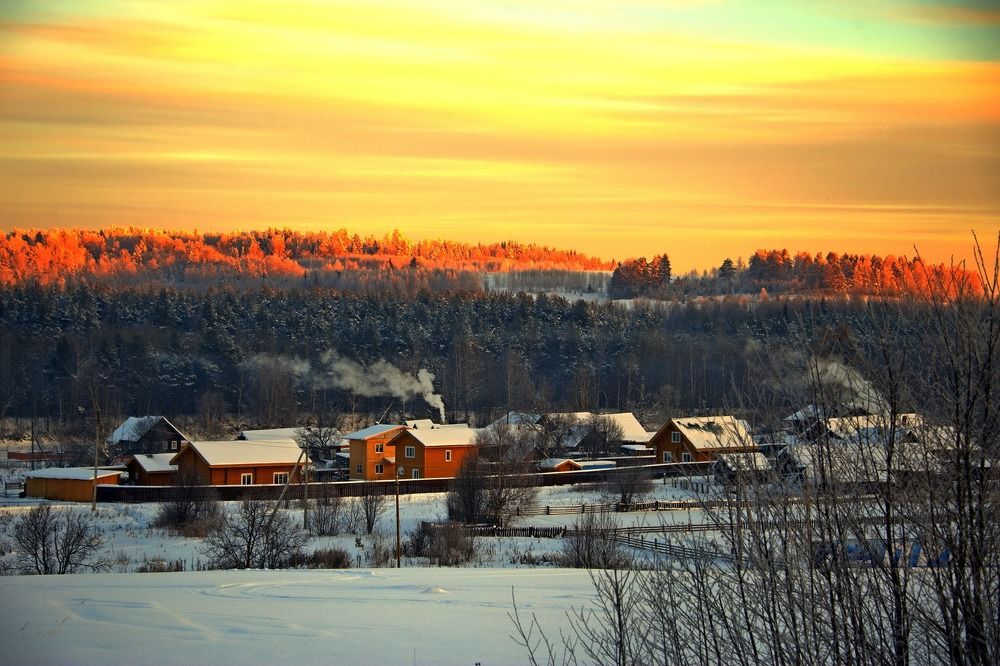 Морозный вечер