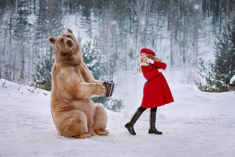 Дружба с мишкой