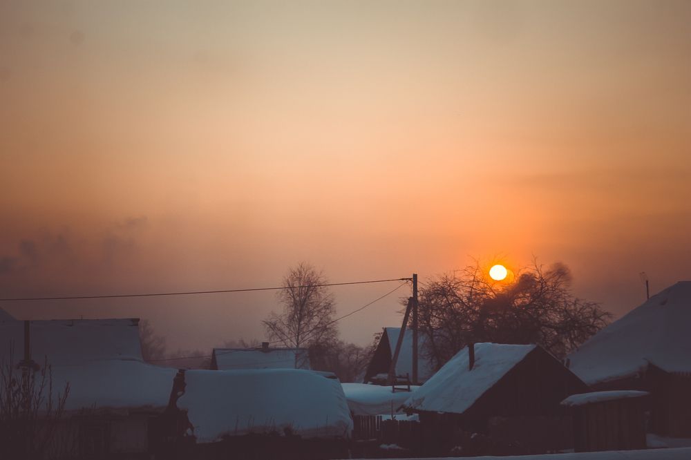 Зимний закат